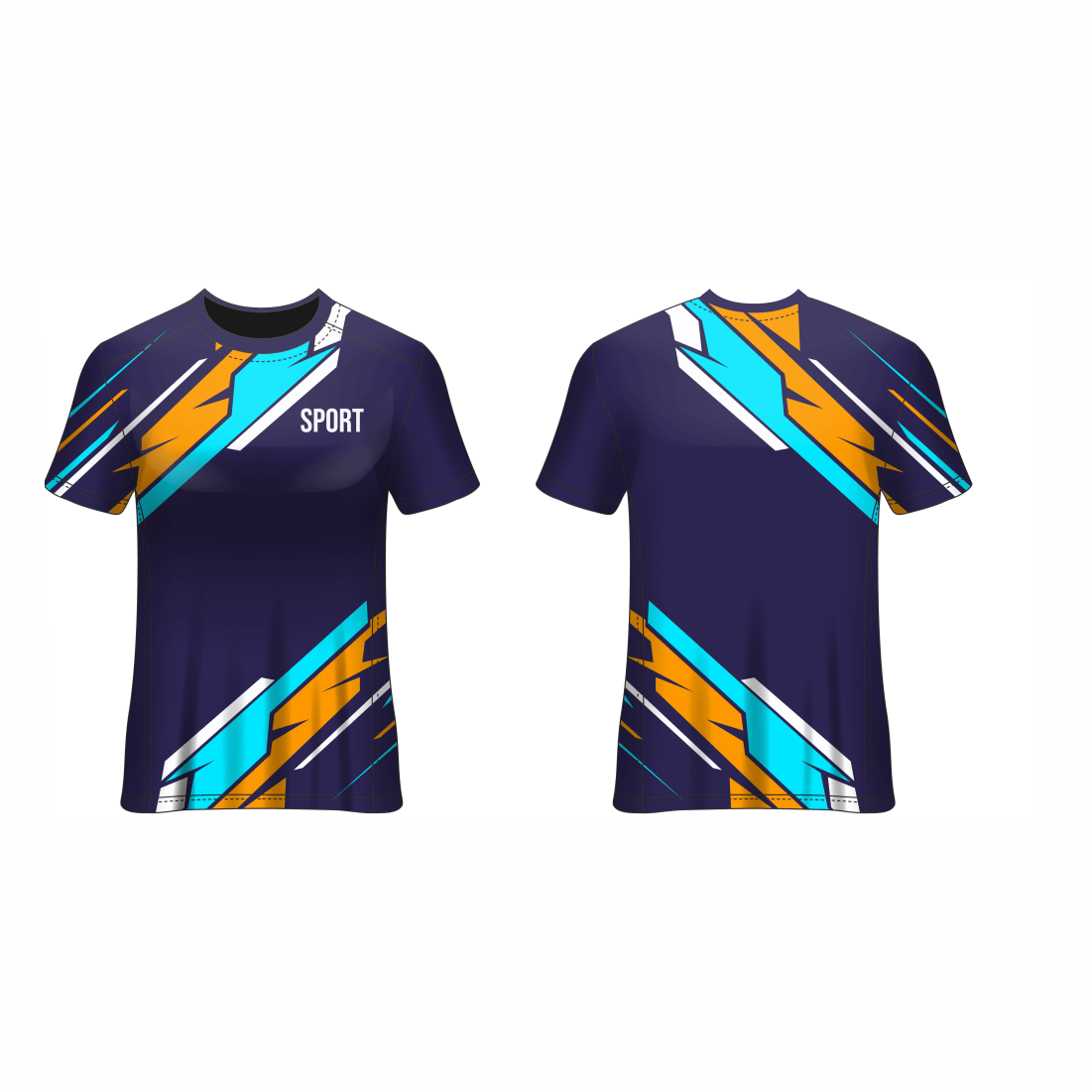 All Over Customized All Over Customized Round Neck t-shirt NP0000S670 - Next Print