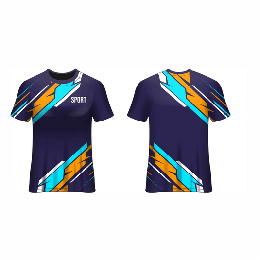 All Over Customized All Over Customized Round Neck t-shirt NP0000S670 - Next Print