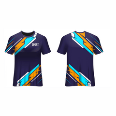 All Over Customized All Over Customized Round Neck t-shirt NP0000S670 - Next Print