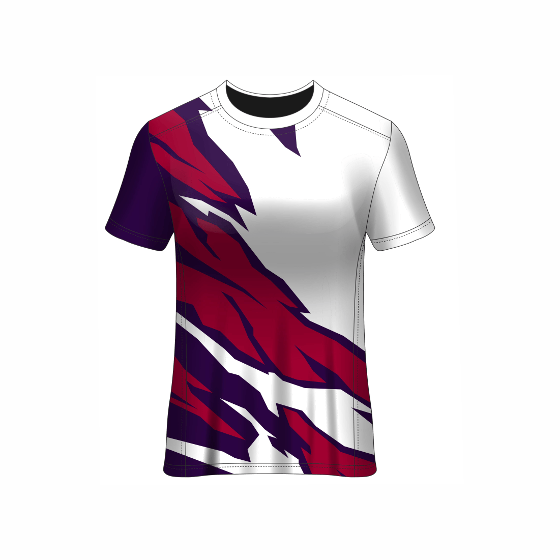 All Over Customized All Over Customized Round Neck t-shirt NP0000S670 - Next Print