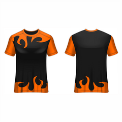 All Over Customized All Over Customized Round Neck t-shirt NP0000S671 - Next Print