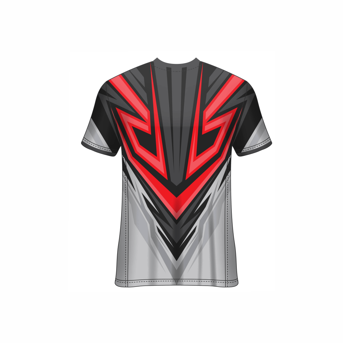 All Over Customized All Over Customized Round Neck t-shirt NP0000S671 - Next Print