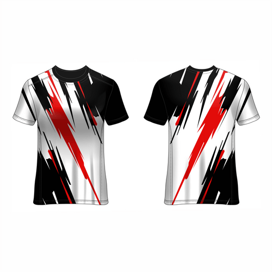 All Over Customized All Over Customized Round Neck t-shirt NP0000S674 - Next Print