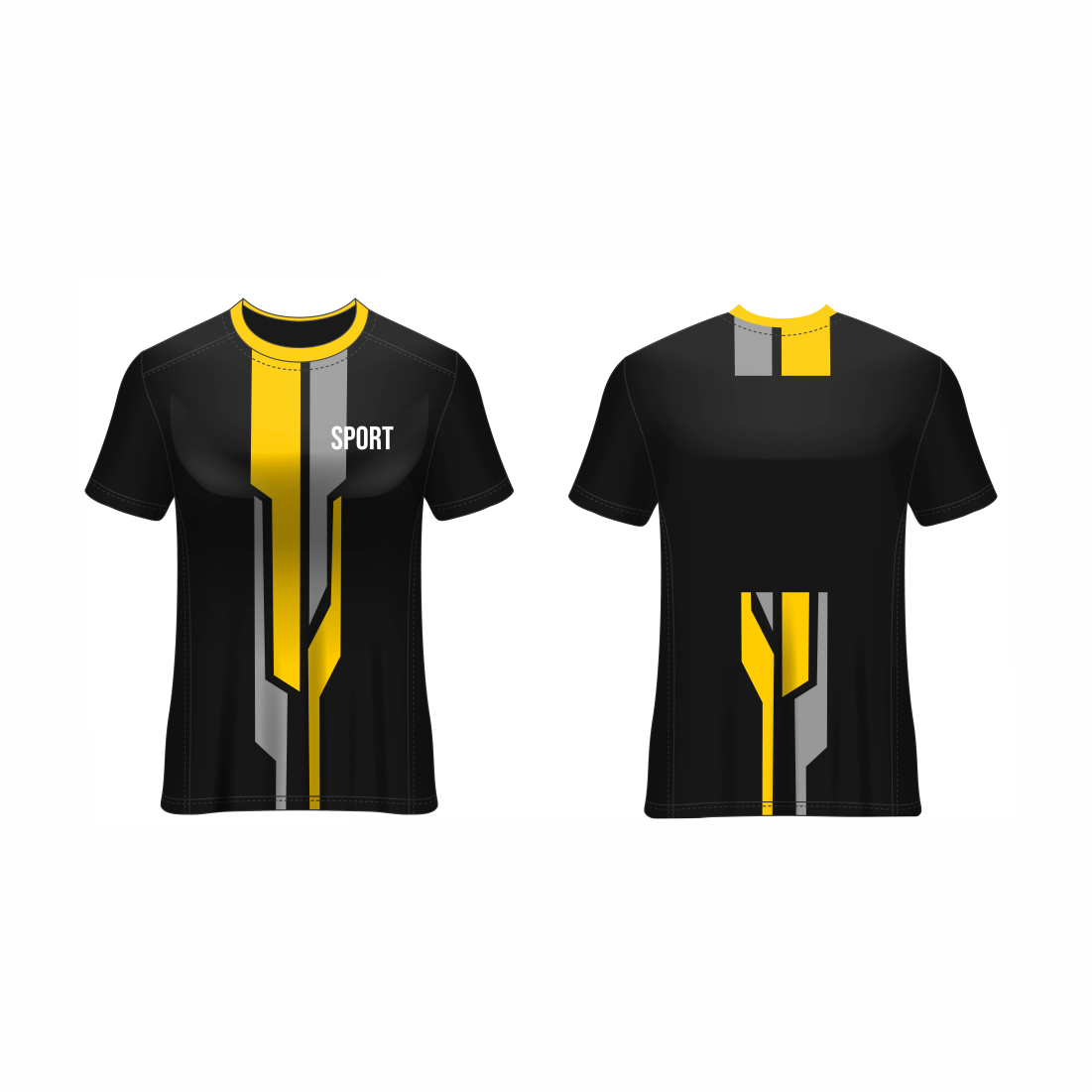 All Over Customized All Over Customized Round Neck t-shirt NP0000S674 - Next Print