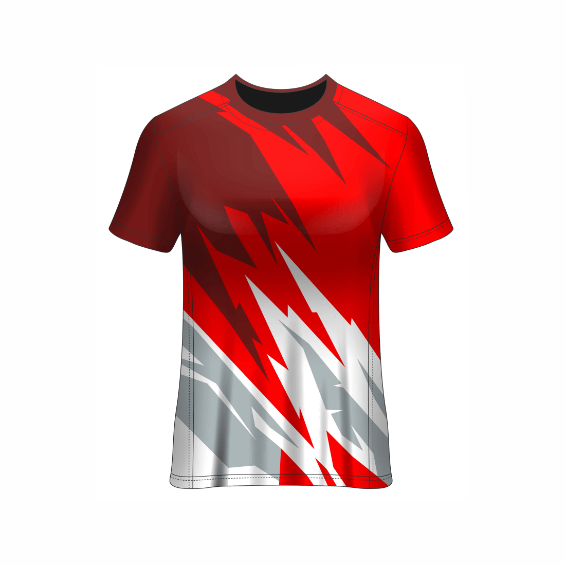 All Over Customized All Over Customized Round Neck t-shirt NP0000S675 - Next Print