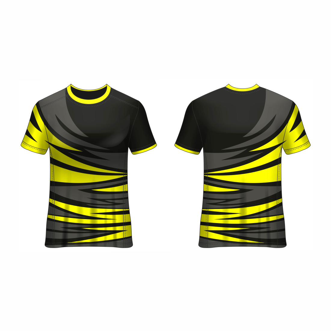 All Over Customized All Over Customized Round Neck t-shirt NP0000S678 - Next Print