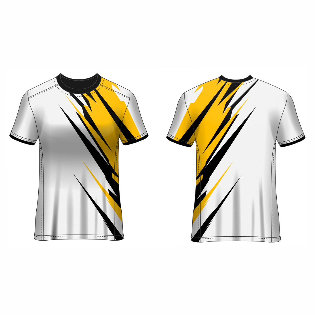 All Over Customized All Over Customized Round Neck t-shirt NP0000S678 - Next Print