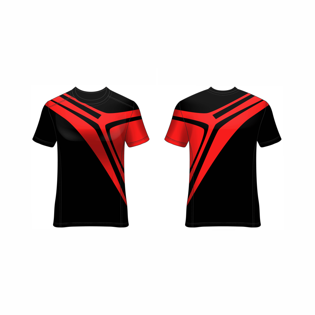 All Over Customized All Over Customized Round Neck t-shirt NP0000S680 - Next Print