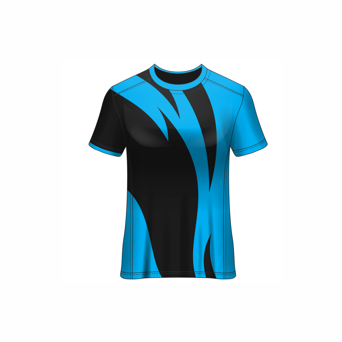 All Over Customized All Over Customized Round Neck t-shirt NP0000S680 - Next Print