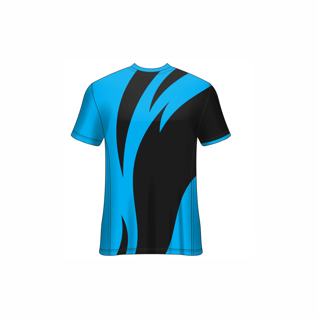 All Over Customized All Over Customized Round Neck t-shirt NP0000S680 - Next Print