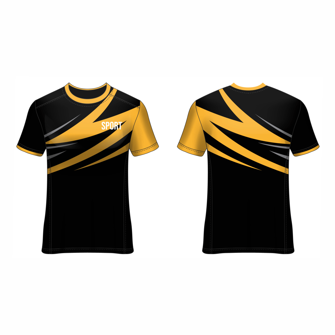 All Over Customized All Over Customized Round Neck t-shirt NP0000S682 - Next Print