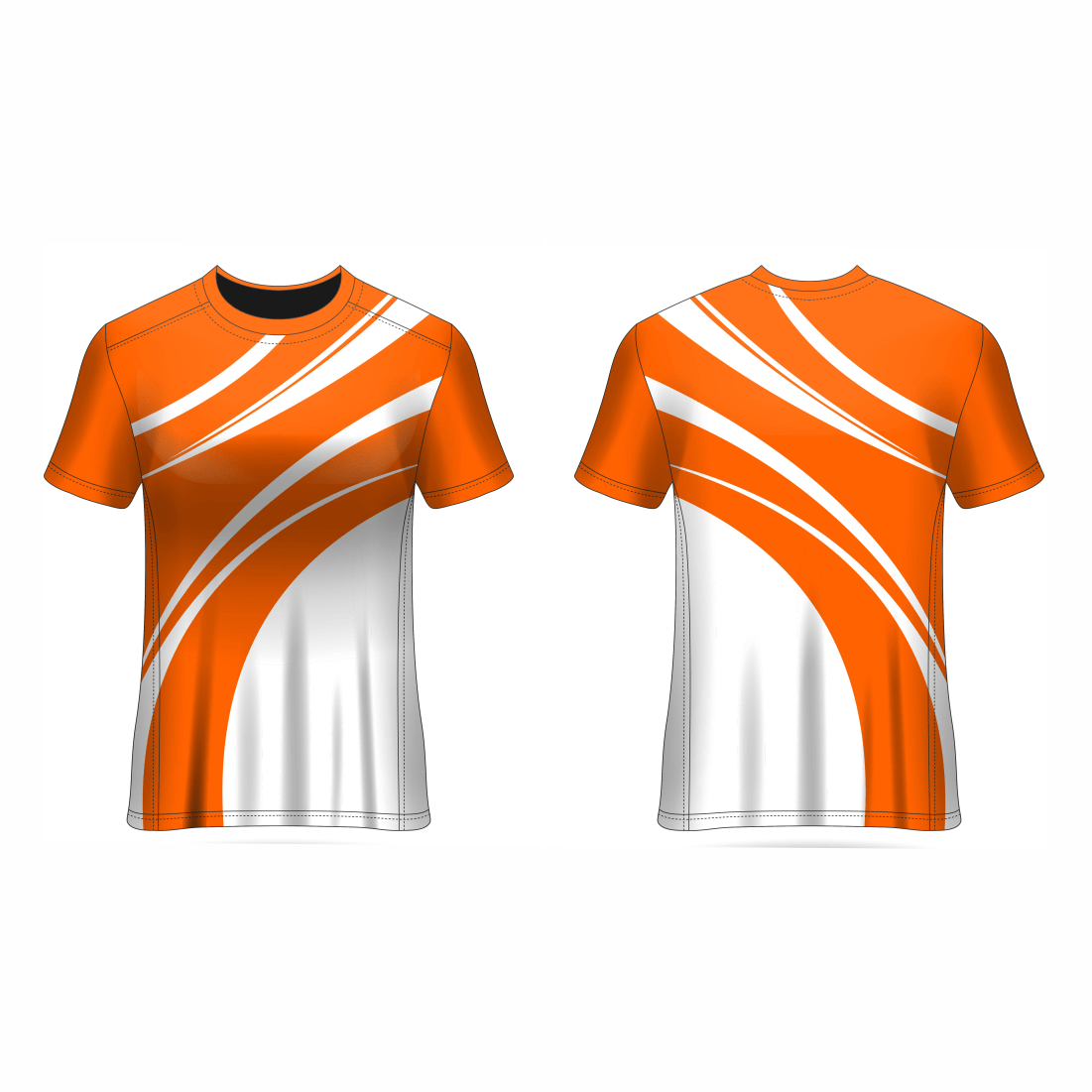 All Over Customized All Over Customized Round Neck t-shirt NP0000S683 - Next Print