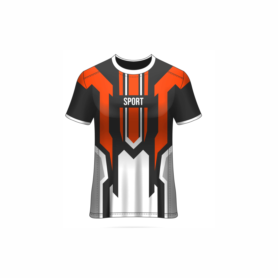 All Over Customized All Over Customized Round Neck t-shirt NP0000S687 - Next Print