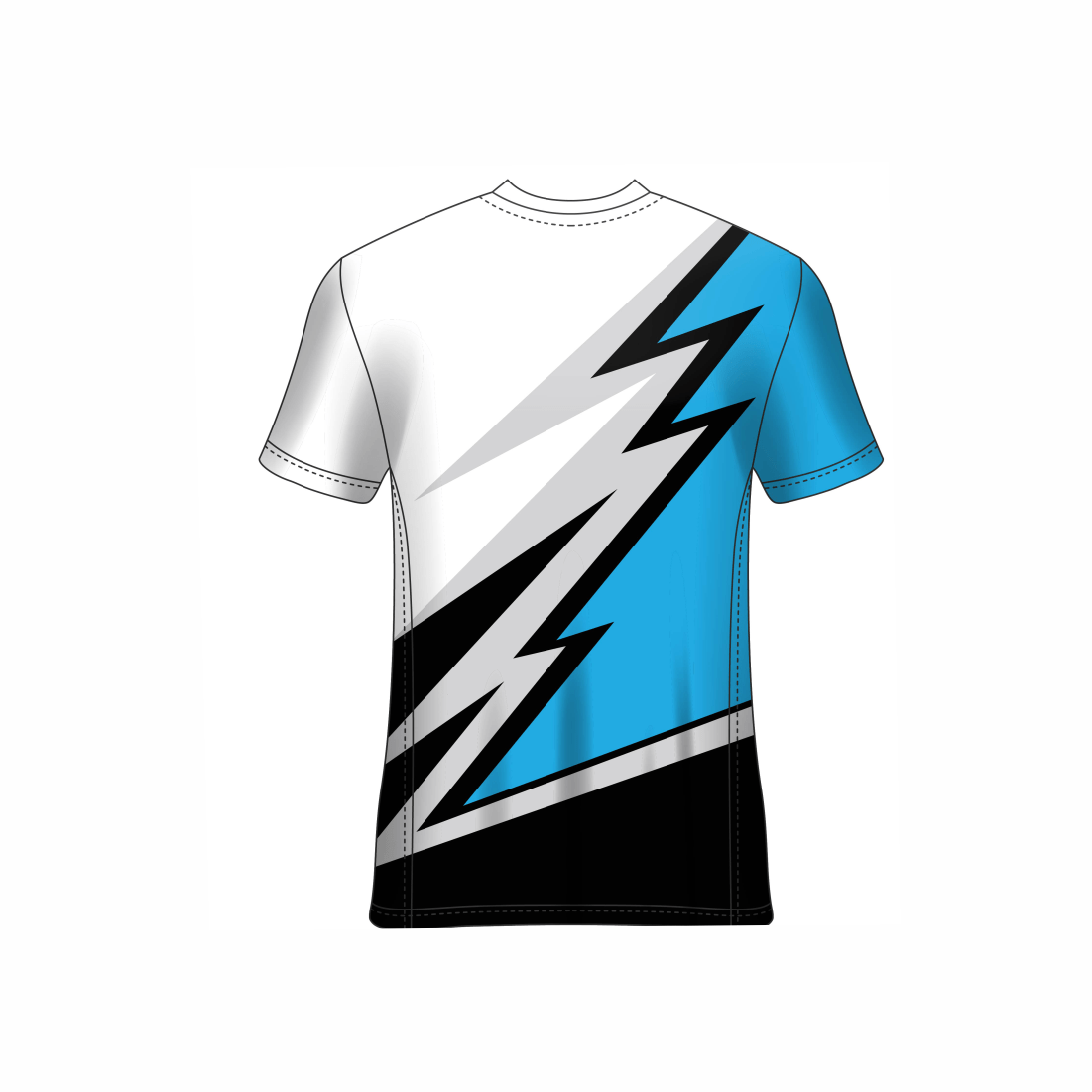 All Over Customized All Over Customized Round Neck t-shirt NP0000S687 - Next Print