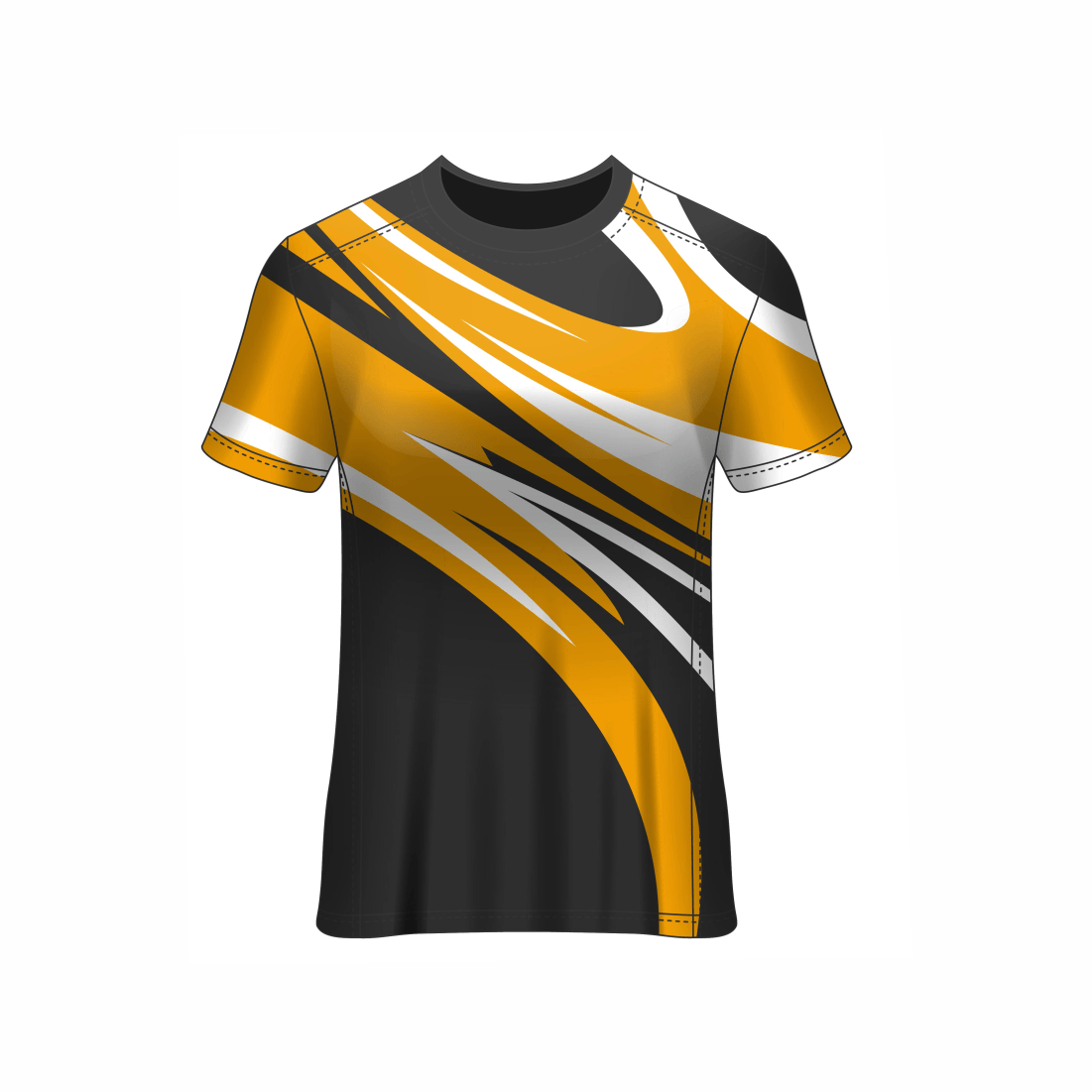 All Over Customized All Over Customized Round Neck t-shirt NP0000S688 - Next Print