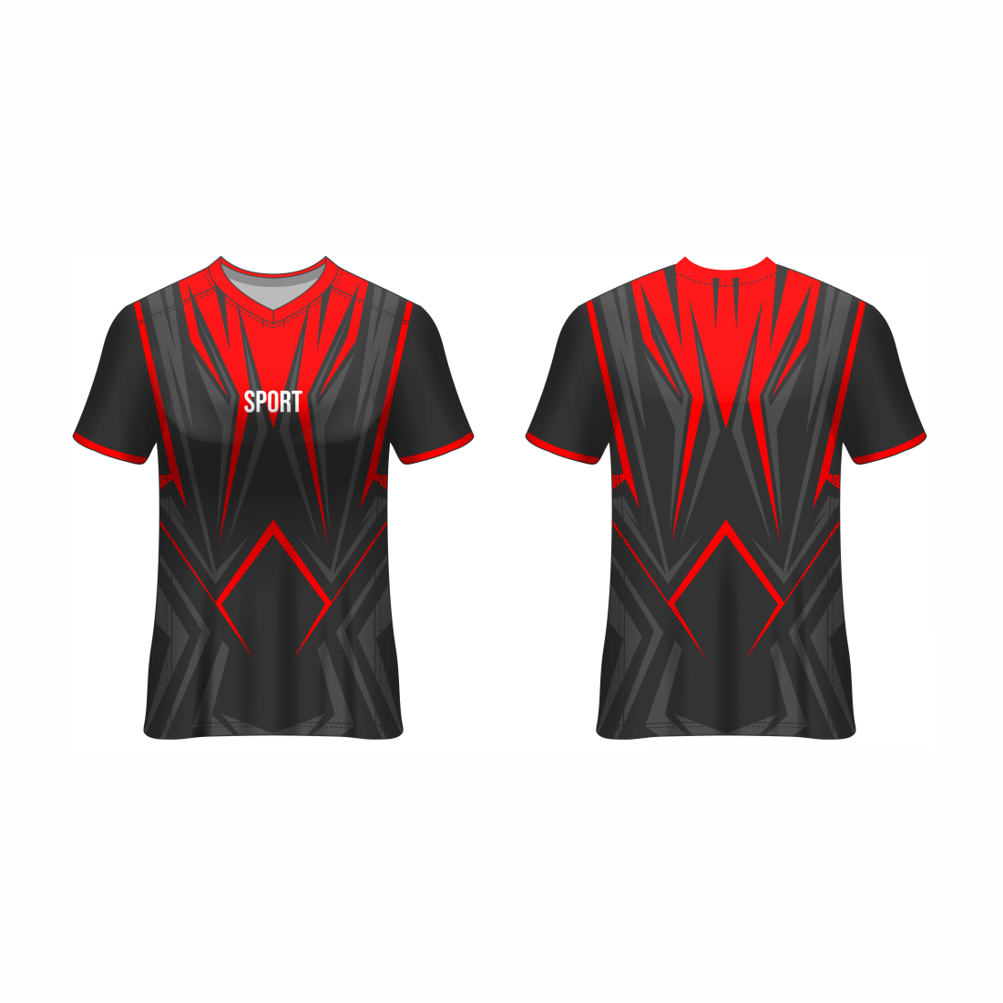 All Over Customized All Over Customized Round Neck t-shirt NP0000S696 - Next Print