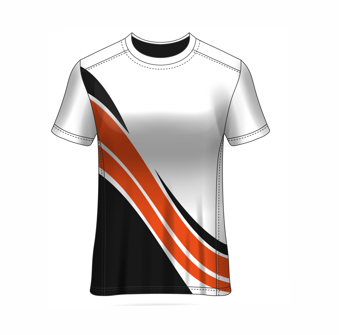 All Over Customized All Over Customized Round Neck t-shirtNP0000S659 - Next Print