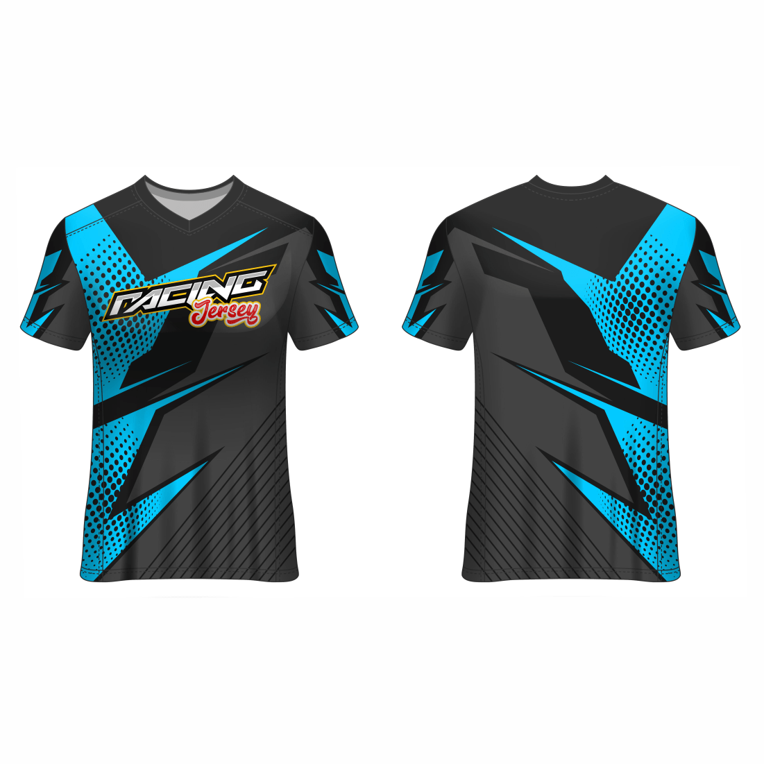 All Over Customized All Over Customized V Neck t-shirt NP0000S669 - Next Print