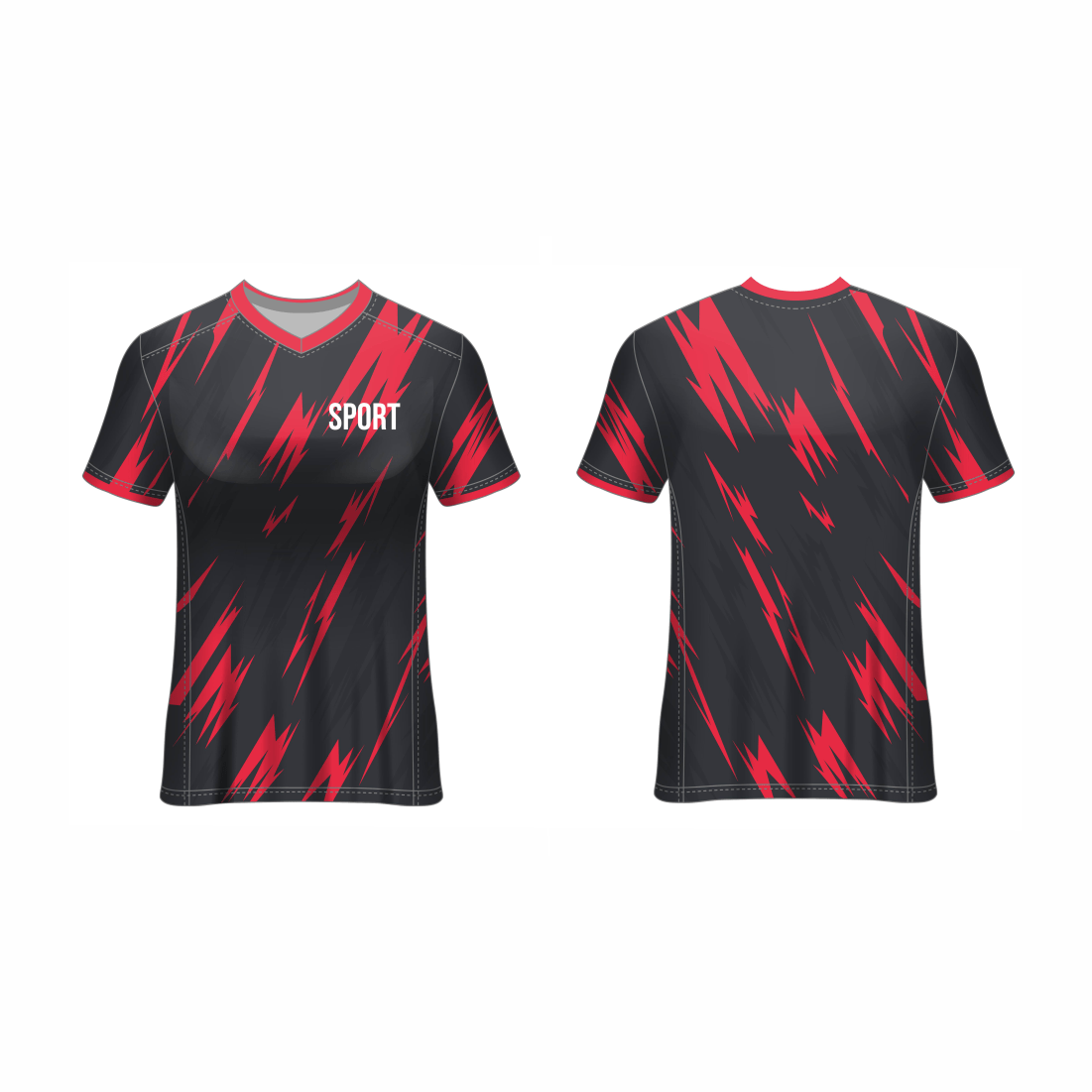 All Over Customized All Over Customized V Neck t-shirt NP0000S676 - Next Print