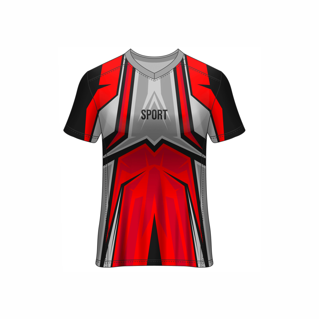 All Over Customized All Over Customized V Neck t-shirt NP0000S684 - Next Print