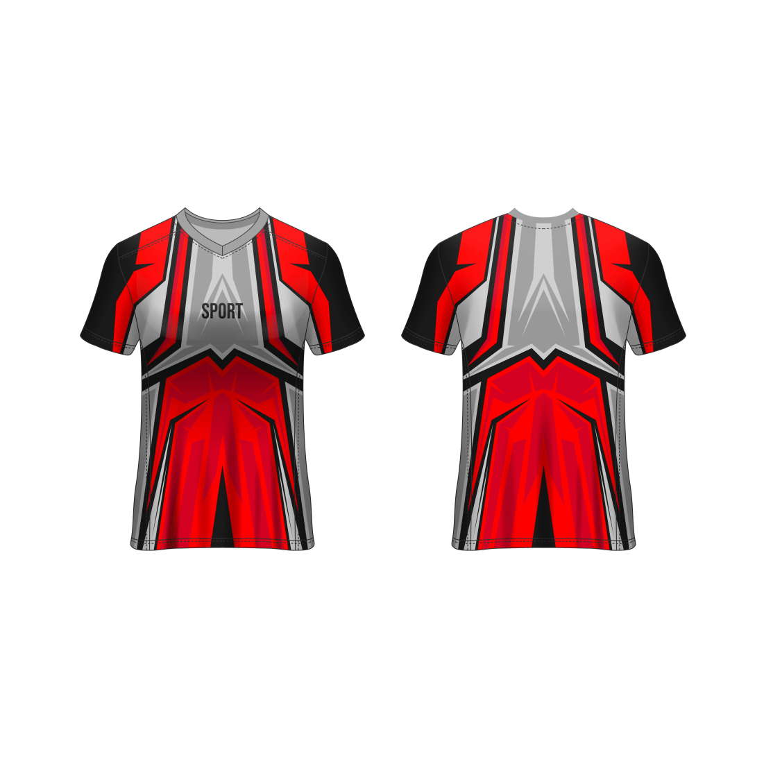 All Over Customized All Over Customized V Neck t-shirt NP0000S684 - Next Print