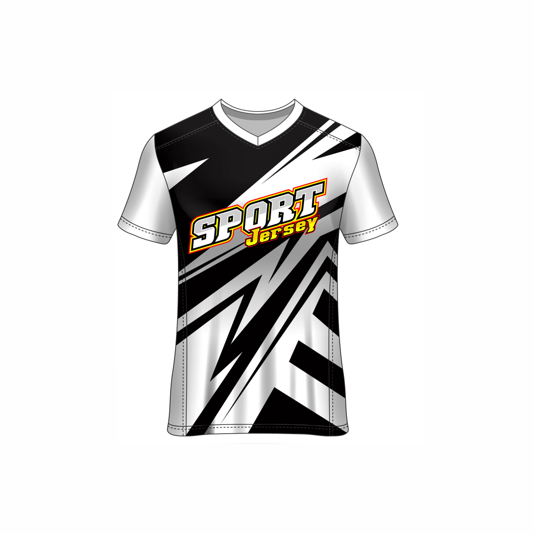 All Over Customized All Over Customized V Neck t-shirt NP0000S685 - Next Print