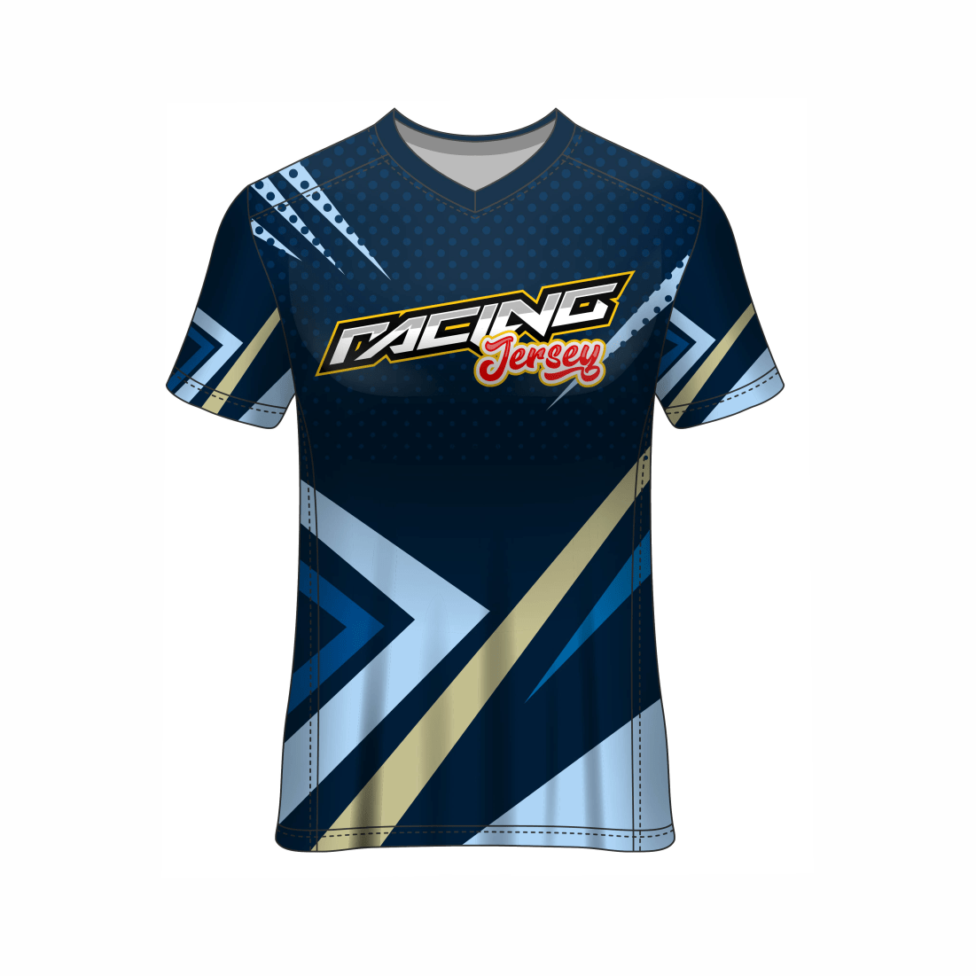 All Over Customized All Over Customized V Neck t-shirt NP0000S691 - Next Print