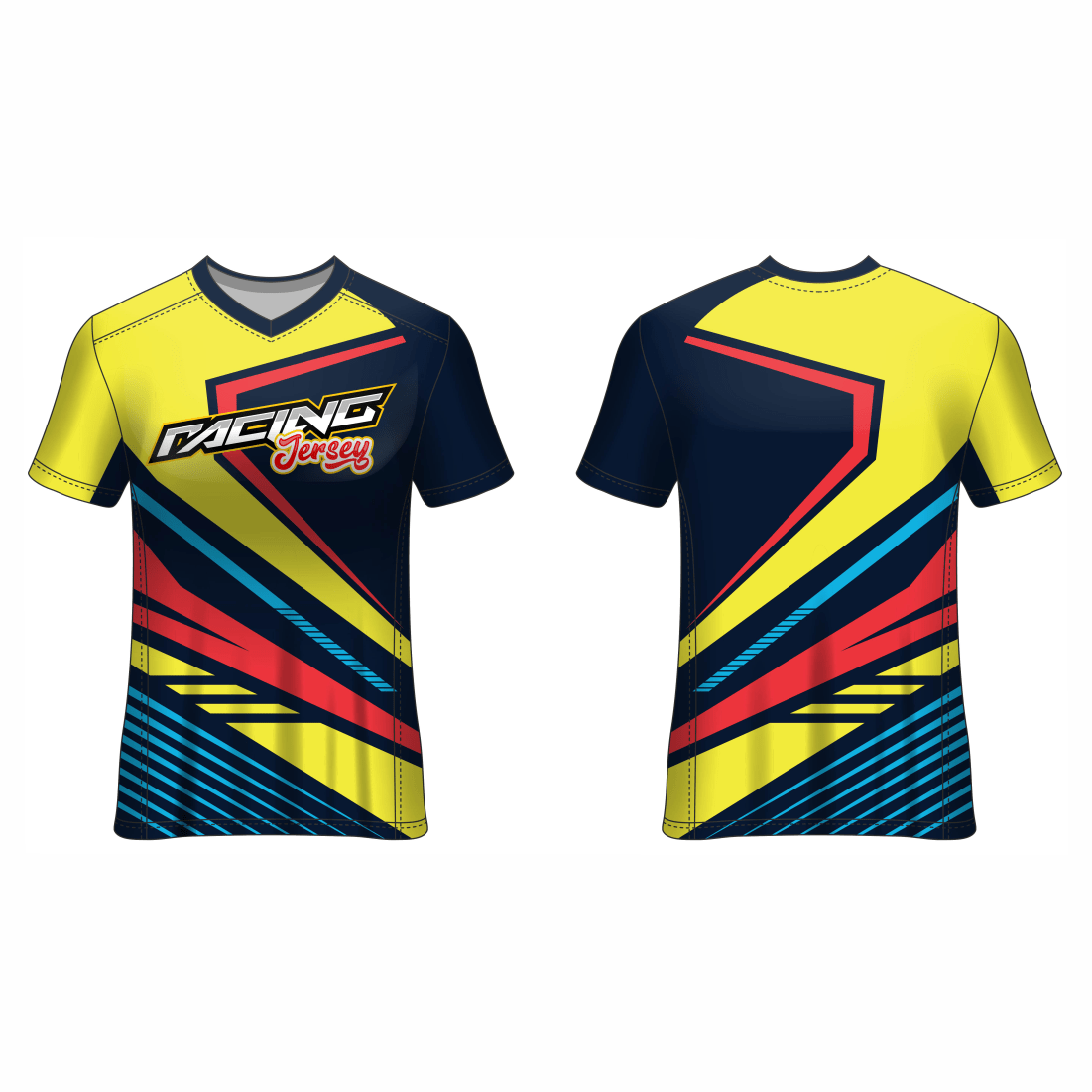 All Over Customized All Over Customized V Neck t-shirt NP0000S698 - Next Print