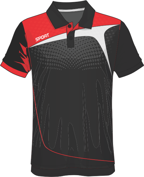 All Over Customized - shirt polo collar half sleeves sport jersey NP0000S627 - Next Print