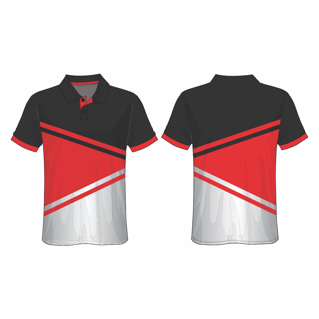 All Over Customized Soccer jersey polo collar sport t-shirt NP0000S508 - Next Print