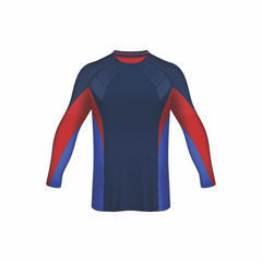 All Over Customized soccer jersey round neck full sleeves sport t-shirt NP0000S550 - Next Print