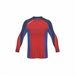 All Over Customized soccer jersey round neck full sleeves sport t-shirt NP0000S550 - Next Print