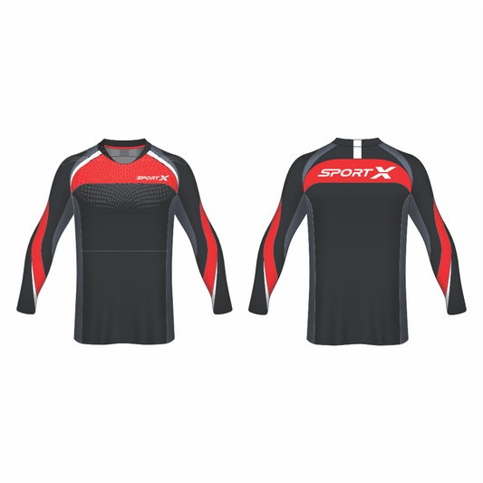 All Over Customized Soccer jersey round neck full sleeves sport t-shirt NP0000S603 - Next Print