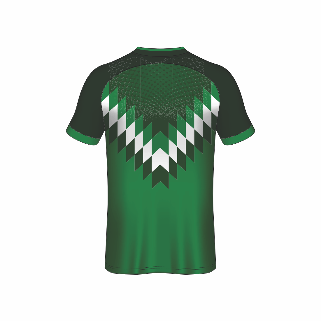 All Over Customized soccer jersey round neck half sleeves sport t-shirt NP0000S557 - Next Print