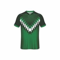 All Over Customized soccer jersey round neck half sleeves sport t-shirt NP0000S557 - Next Print