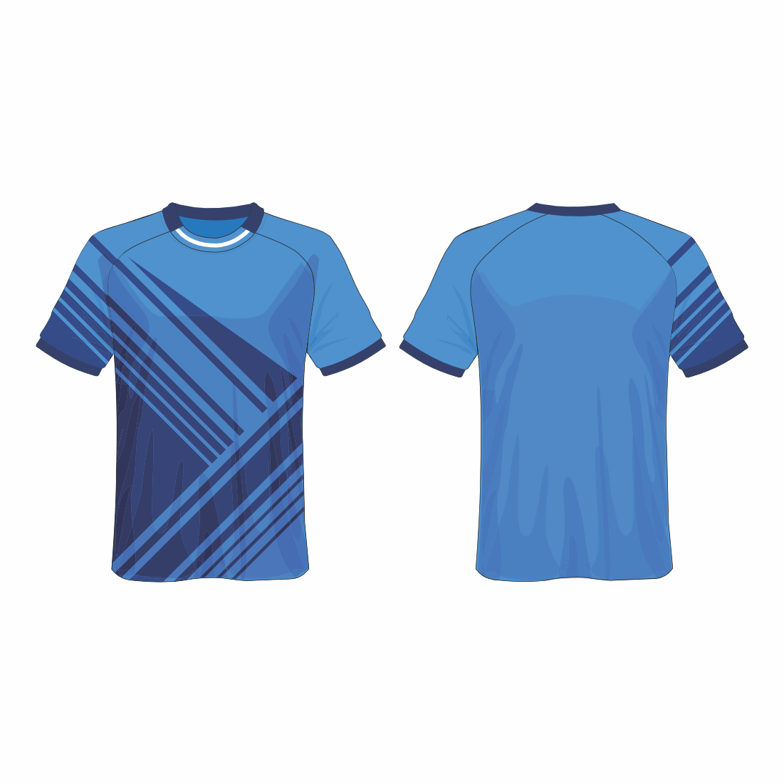 All Over Customized Soccer jersey Round Neck NP0000S533 - Next Print