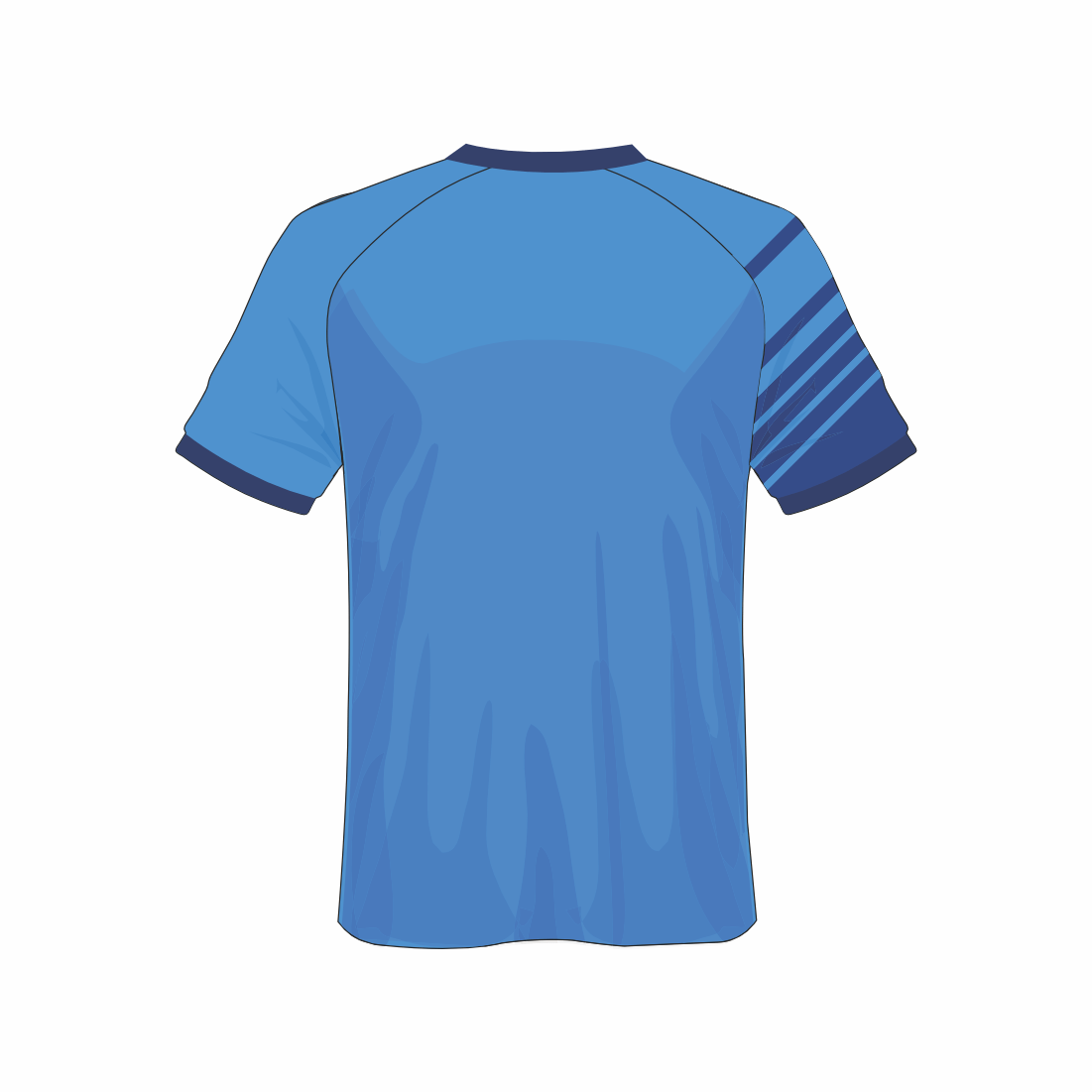 All Over Customized Soccer jersey Round Neck NP0000S533 - Next Print