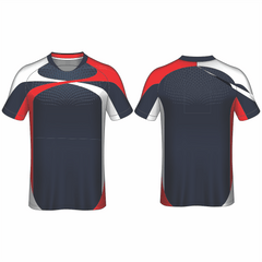 All Over Customized Soccer jersey round neck sport t-shirt NP0000S509 - Next Print