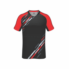 All Over Customized Soccer jersey round neck sport t-shirt NP0000S513 - Next Print