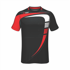 All Over Customized Soccer jersey round neck sport t-shirt NP0000S568 - Next Print