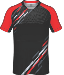 All Over Customized Soccer jersey round neck sport t-shirt NP0000S577 - Next Print