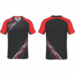 All Over Customized Soccer jersey round neck sport t-shirt NP0000S577 - Next Print