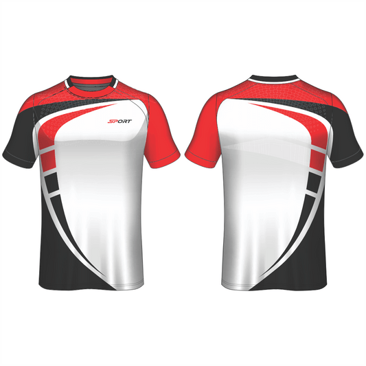 All Over Customized Soccer jersey round neck sport t-shirt NP0000S591 - Next Print