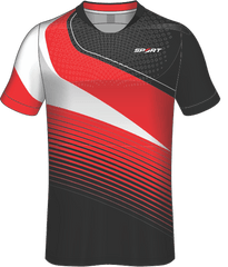 All Over Customized Soccer jersey round neck sport t-shirt NP0000S604 - Next Print