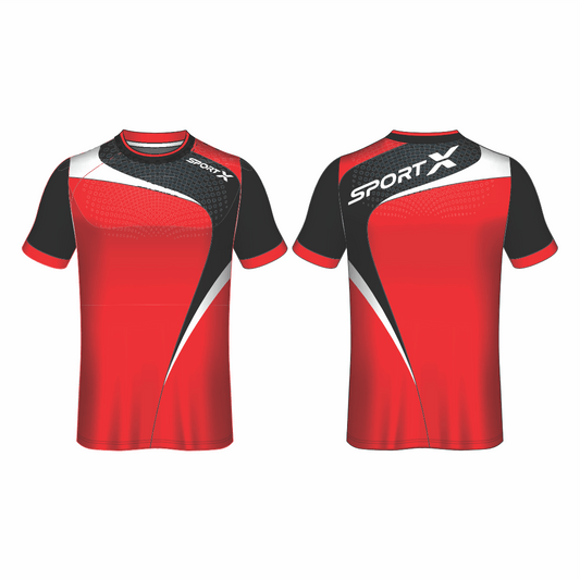 All Over Customized Soccer jersey round neck sport t-shirt NP0000S605 - Next Print