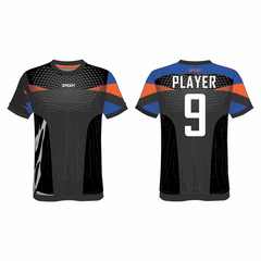 All Over Customized Soccer jersey round neck sport t-shirt NP0000S610 - Next Print