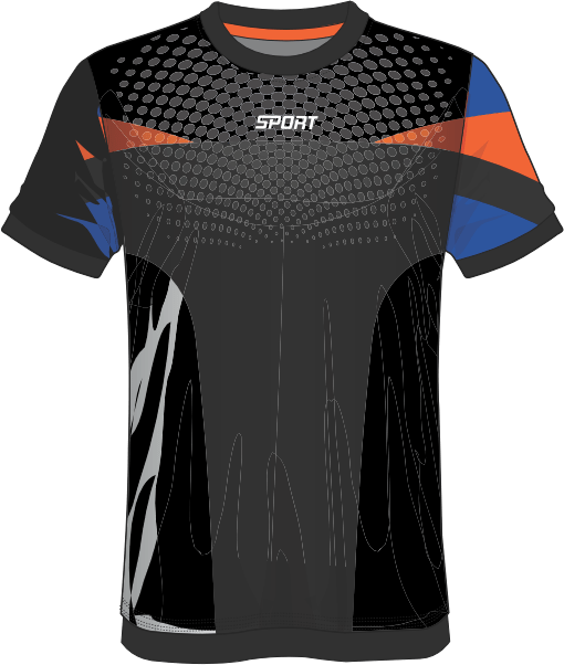 All Over Customized Soccer jersey round neck sport t-shirt NP0000S610 - Next Print