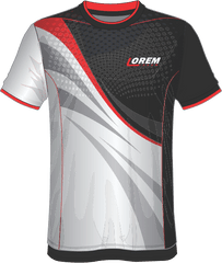 All Over Customized Soccer jersey round neck sport t-shirt NP0000S612 - Next Print