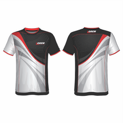 All Over Customized Soccer jersey round neck sport t-shirt NP0000S612 - Next Print