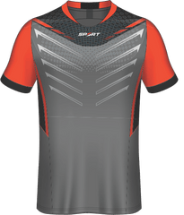 All Over Customized Soccer jersey round neck sport t-shirt NP0000S621 - Next Print